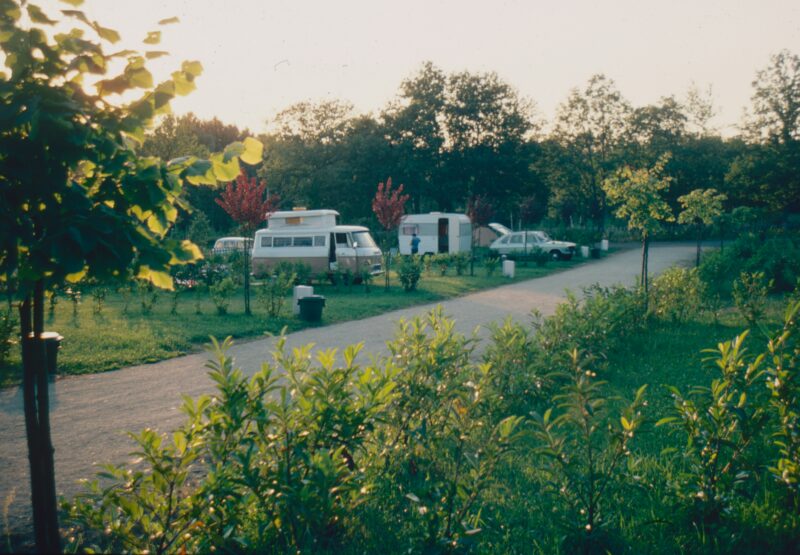 Touring Caravan Pitches in Nature