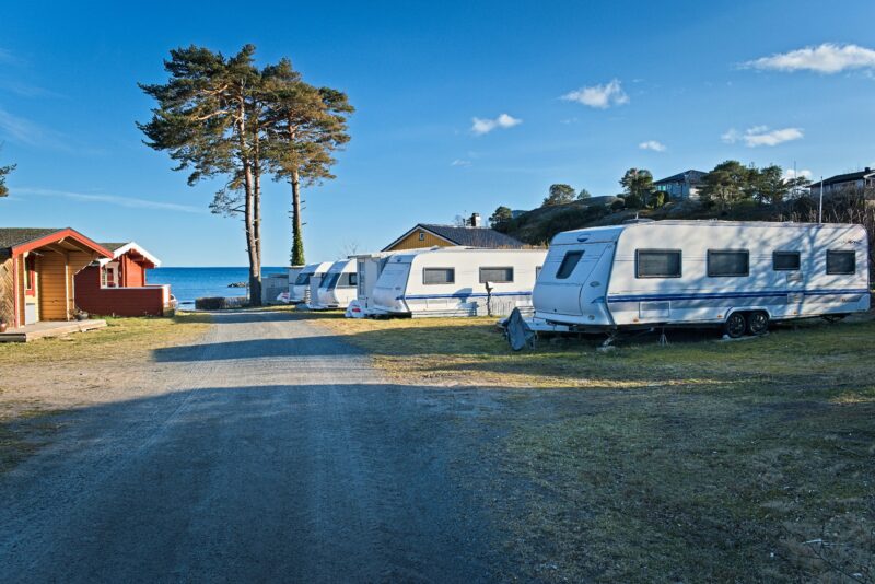 Touring Caravan Pitches in Nature
