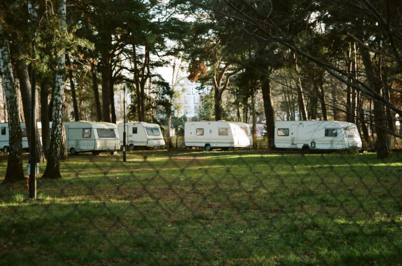 Touring Caravan Pitches in Nature